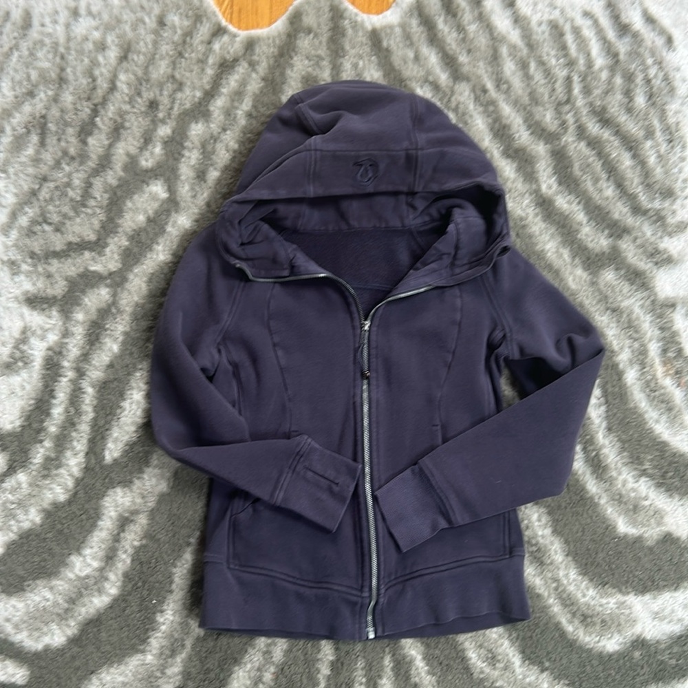 Lululemon scuba full zip hoodie size 8